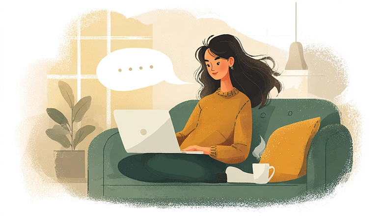 Doğal ve rahat bir online iletişim deneyimi